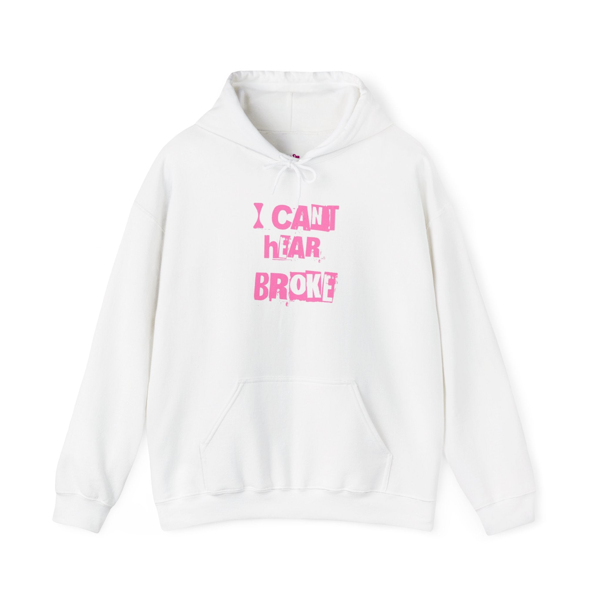 I Can't Hear Broke-Heavyweight Hoodie